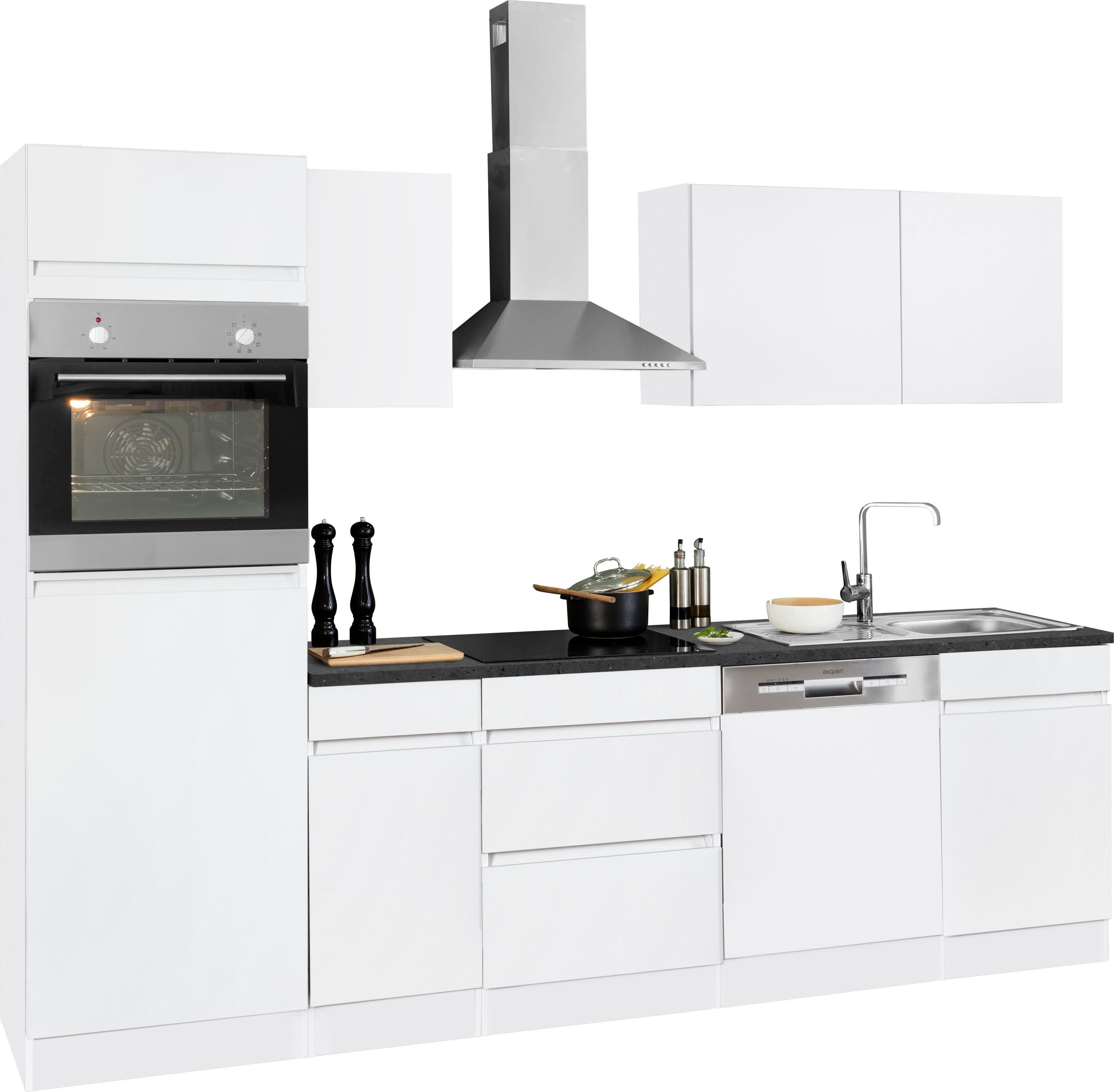 OPTIFIT Küchenzeile Roth, ohne E-Geräte, Breite 270 cm