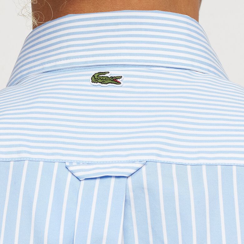 Lacoste Bic Croc Stripe Shirt light blue