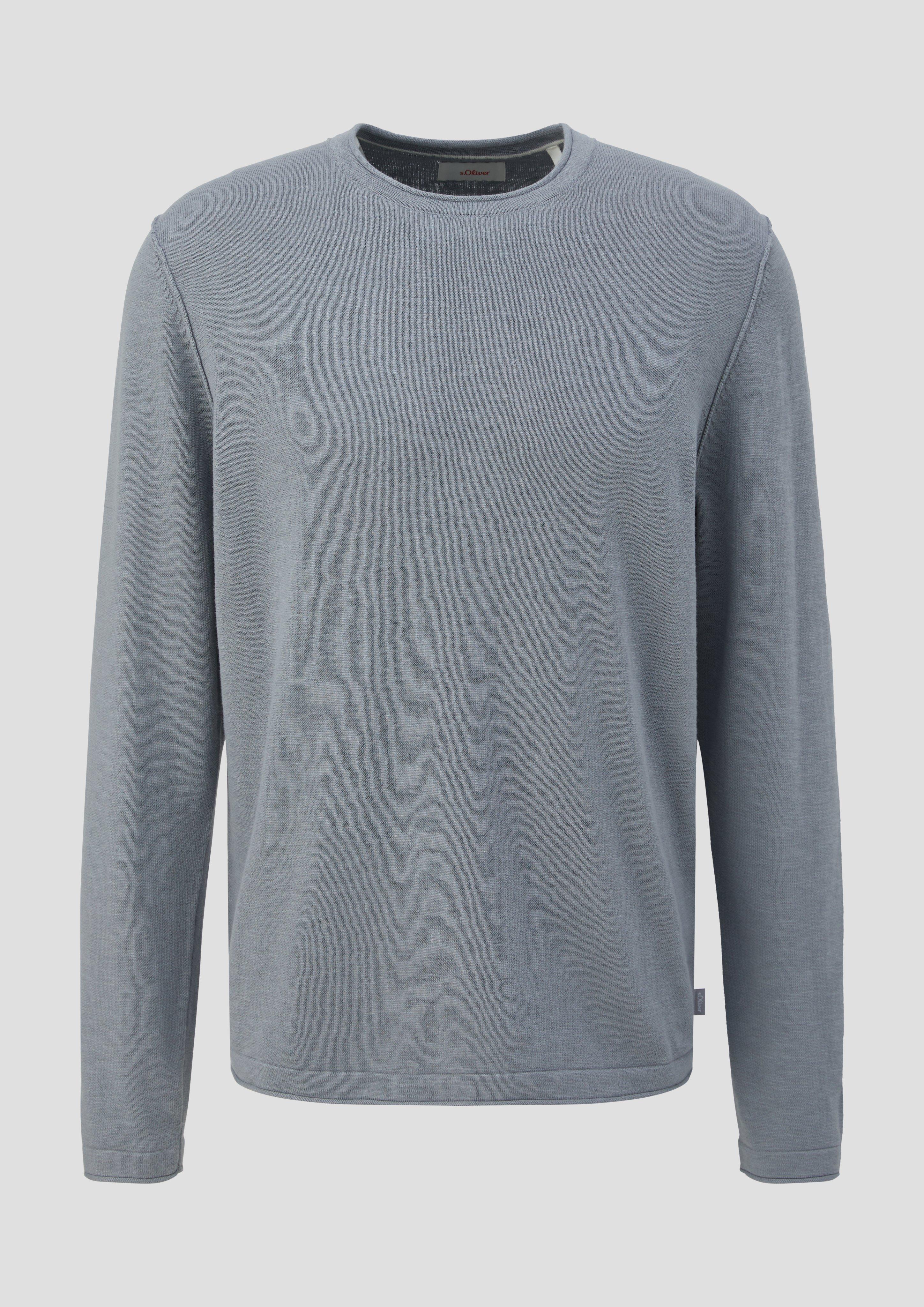 Strickpullover mit Rollkante  2141098-9500