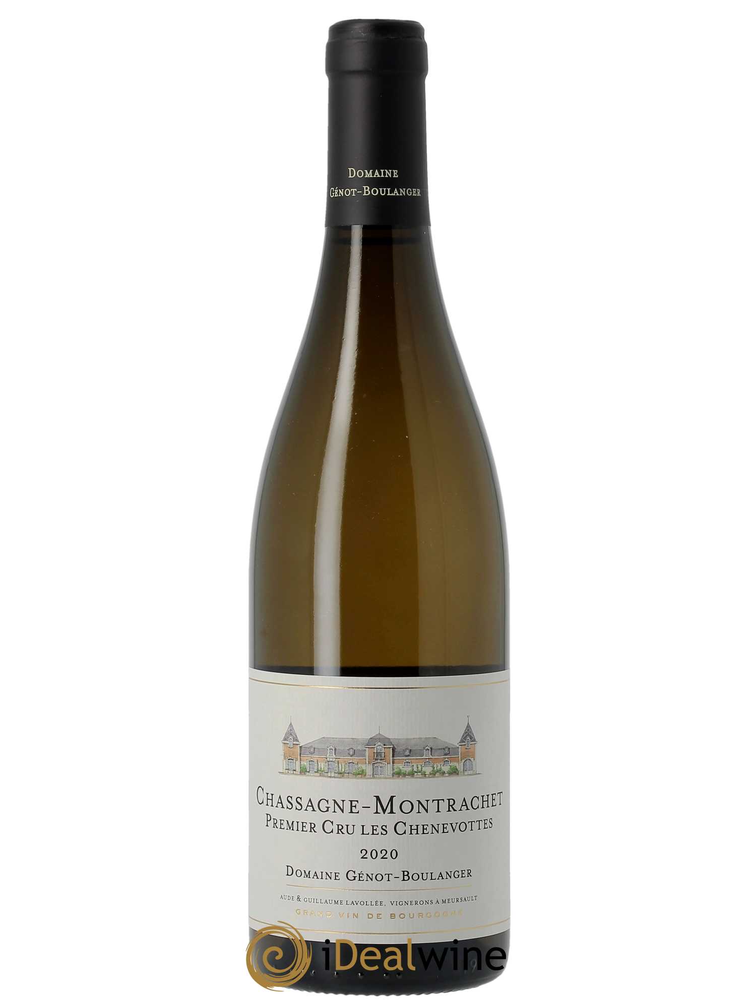 Chassagne-Montrachet 1er Cru Les Chevenottes Génot-Boulanger (Domaine)  2020 - Lot de 1 Bouteille