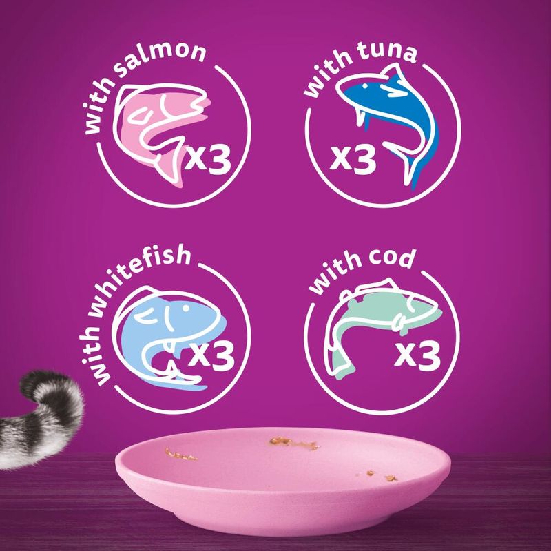 Jumbopack Whiskas Junior Frischebeutel 96 x 85 g