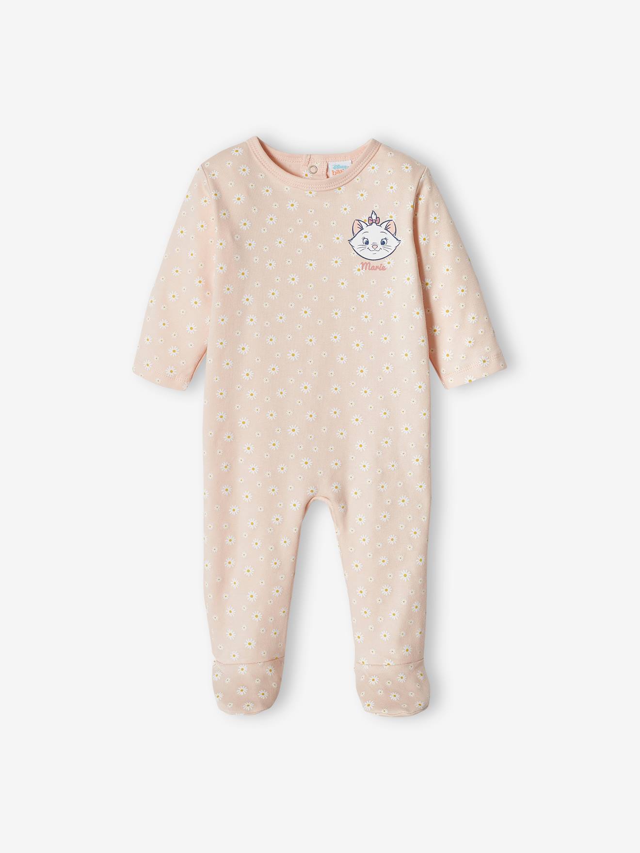 Pyjama bébé fille DS® Marie les Aristochats rose pâle
