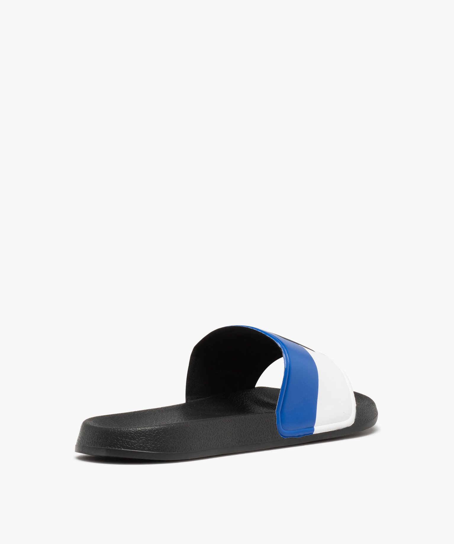 Mules de piscine homme à bandeau imprimé – Play Station bleu | GEMO