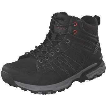 Puccetti Schnür Boots in schwarz
