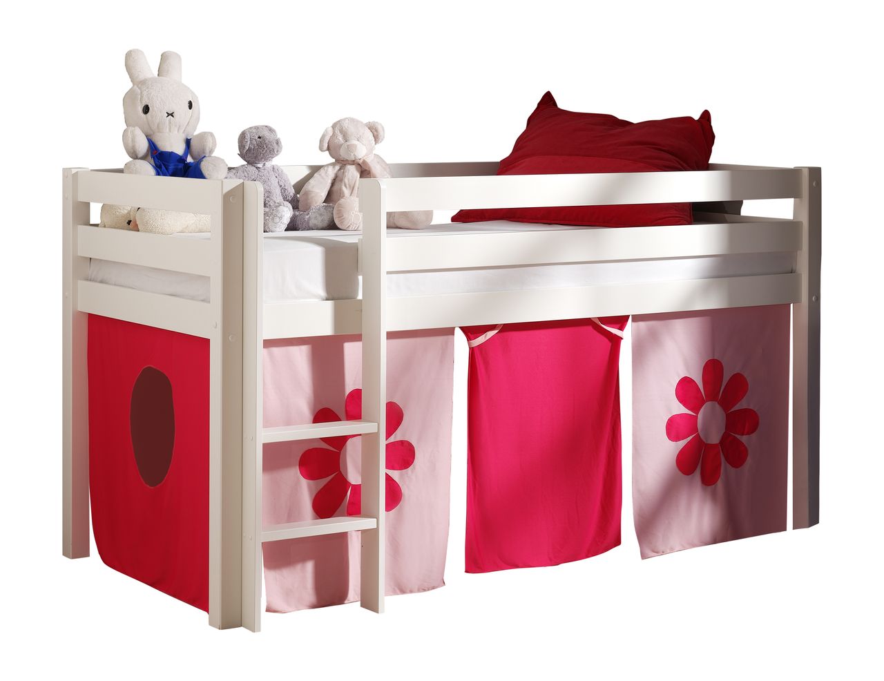 VIPACK Spielbett Pino mit Textilset 