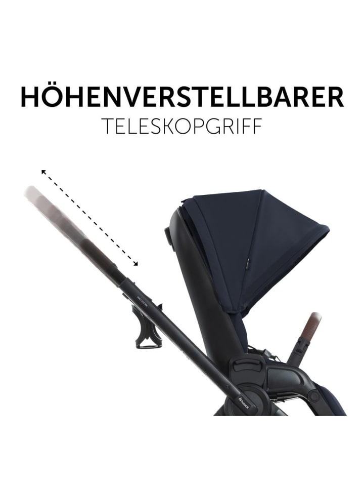 Hauck Buggy & Sportwagen Walk N Care mit Liegefunktion und in schwarz,blau günstig kaufen onesize