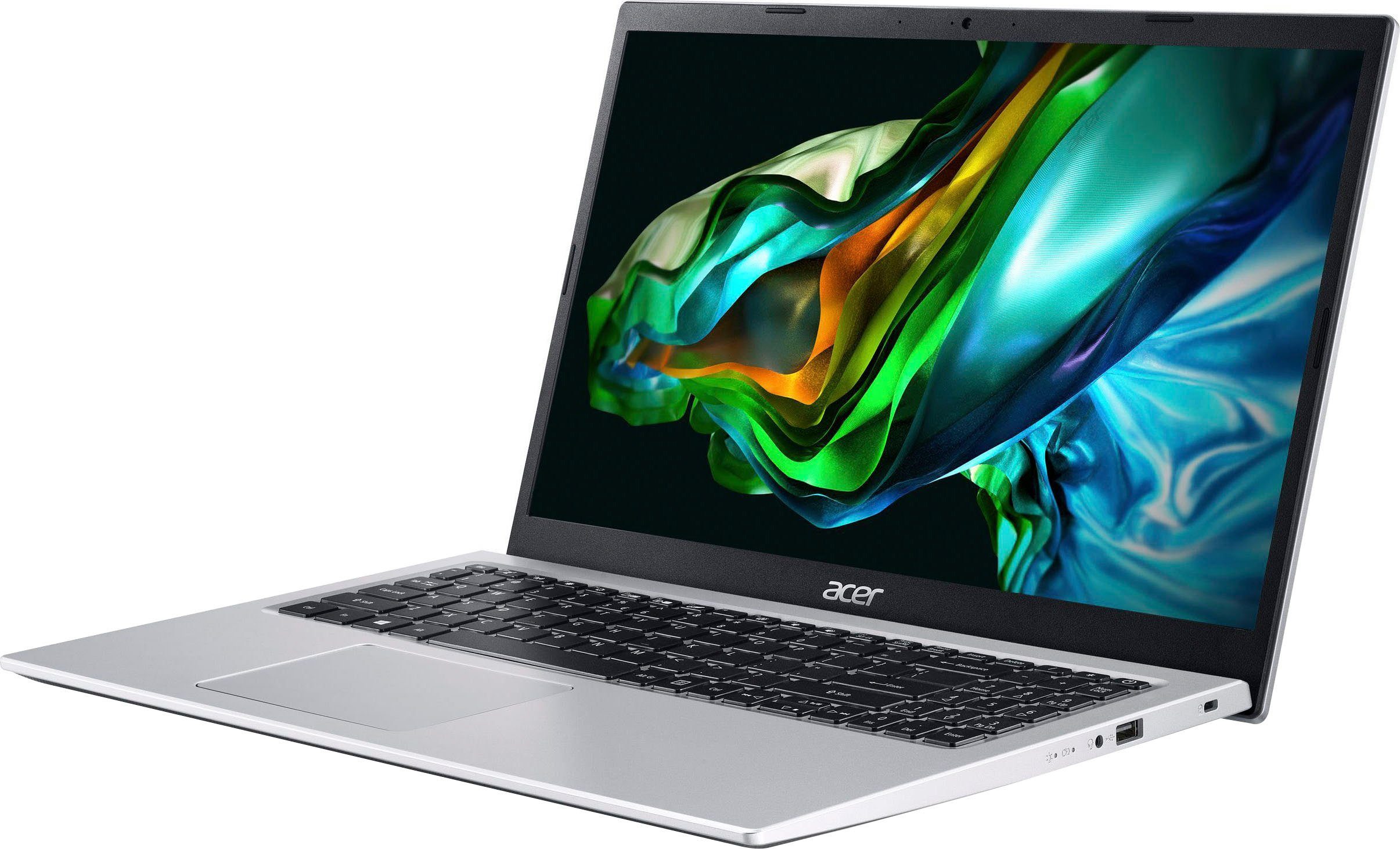 Acer Aspire 3 A315-58-34UQ Notebook (39,62 cm/15,6 Zoll, Intel Core i3 1115G4, UHD Graphics, 512 GB SSD)