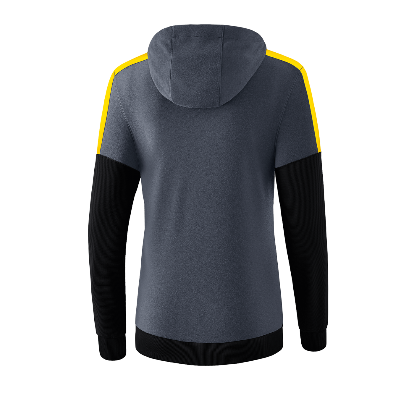Erima Squad Hoody Damen Grau Schwarz