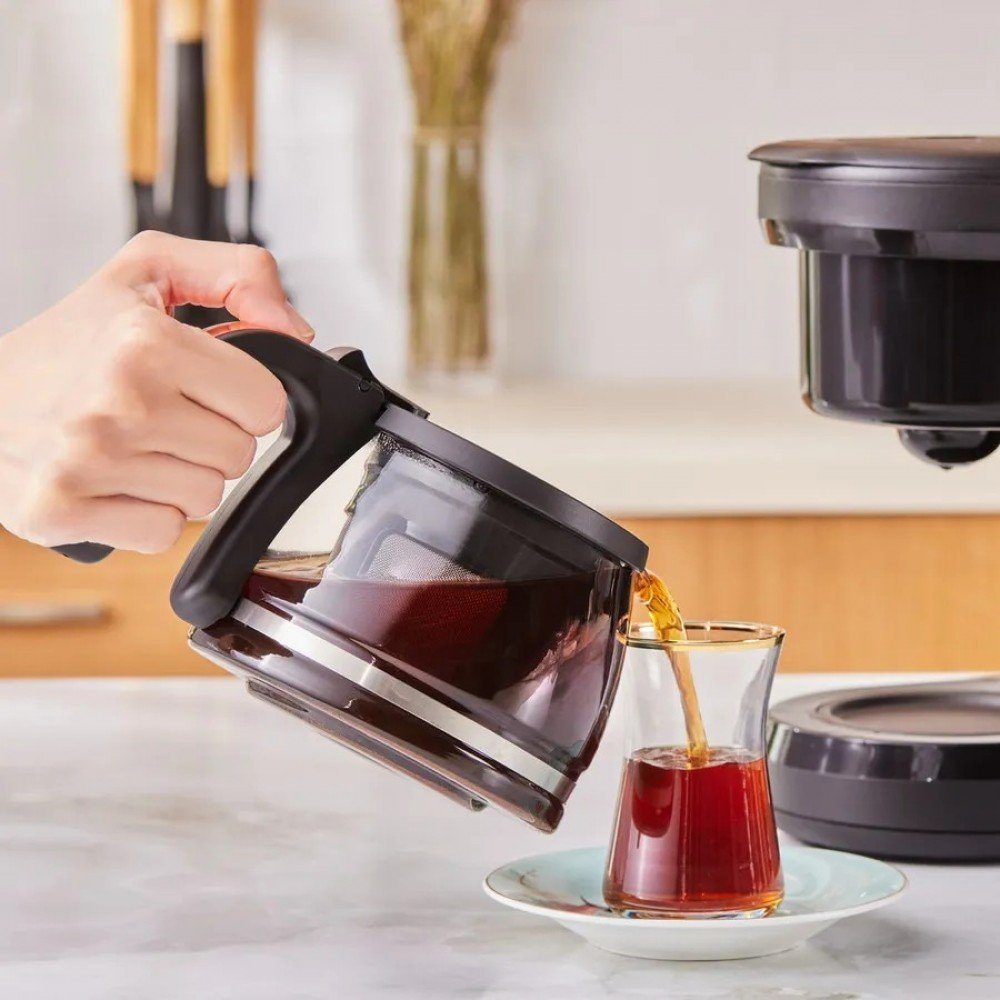Karaca Espressomaschine Hatır Plus Mod 5 in 1, 750 ml Tee Turkischen Kaffeemaschine