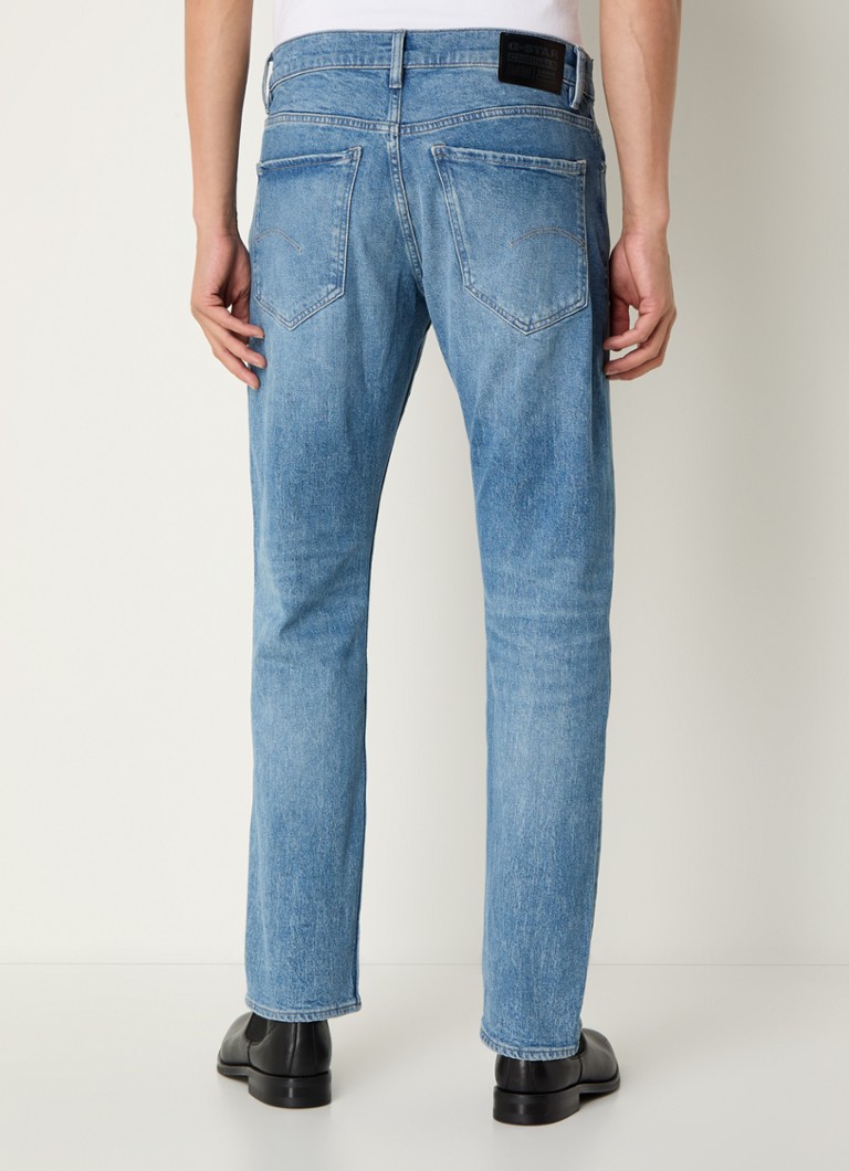 G-Star RAW Mosa traperice ravnog kroja srednjeg pranja