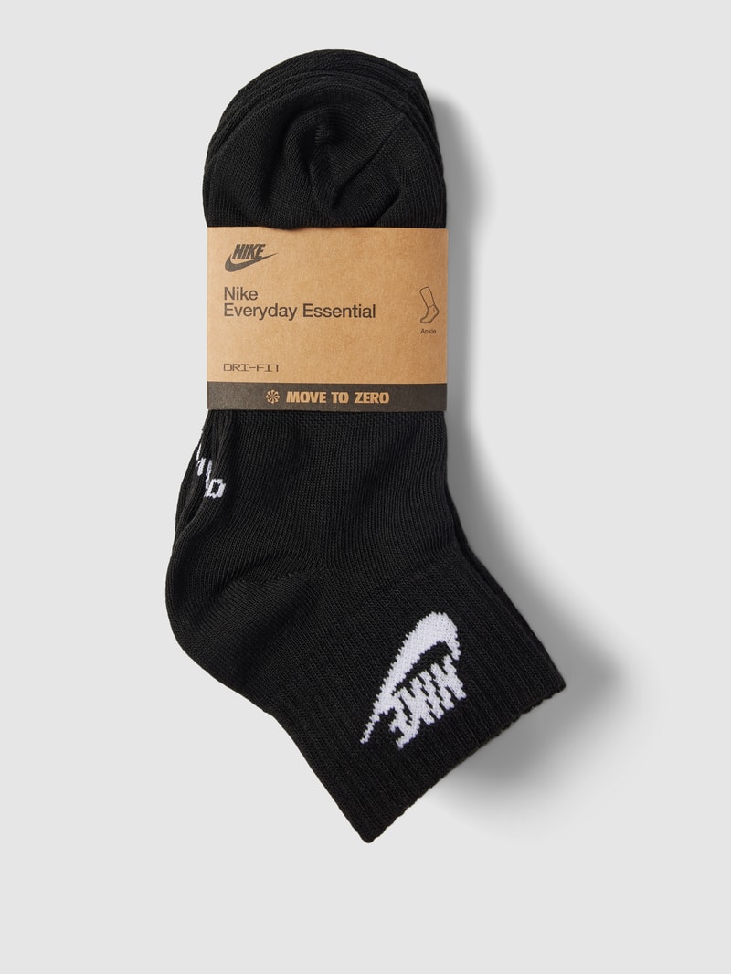 Socken im 3er-Pack in schwarz