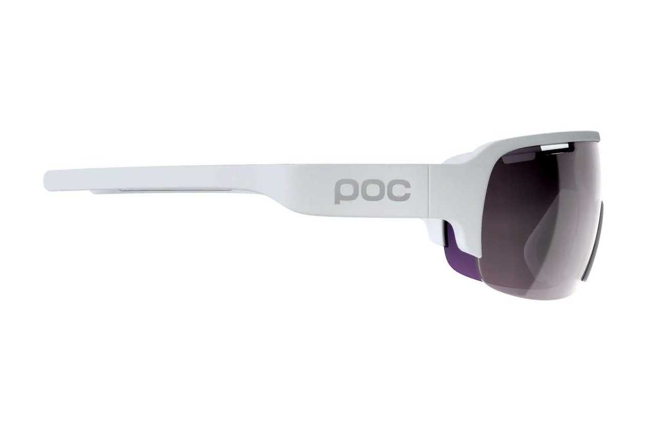 POC DO Half Blade - Hydrogen White/Violet/Silver Mirror 10.0