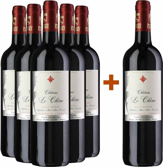 5+1 Paket Château Le Chêne - Domaines Fabre
