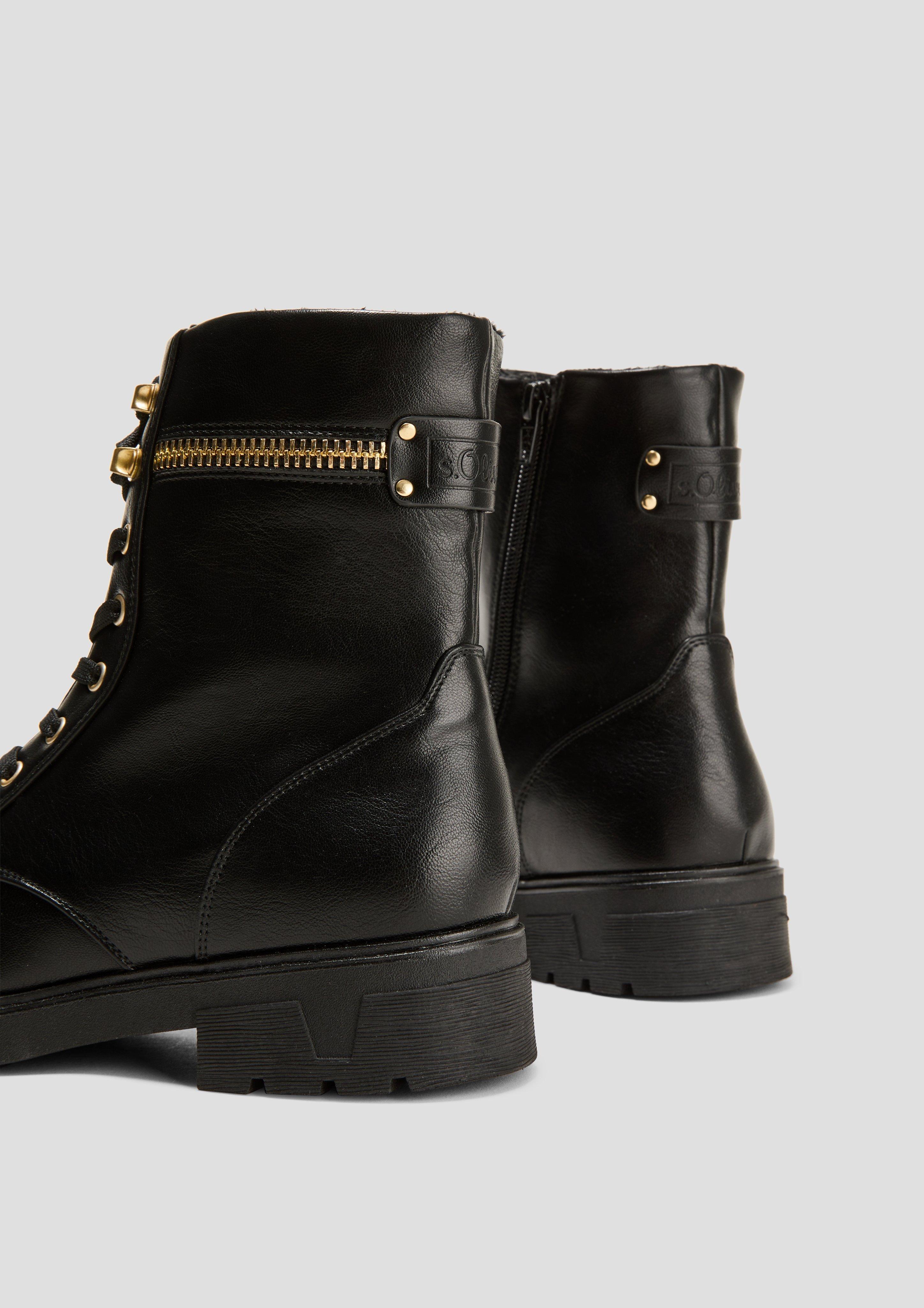 Stiefel mit Reißverschluss-Detail  6008267-001