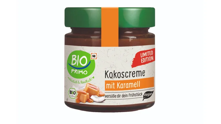 BIO PRIMO Bio Kokos-Karamell Creme 200 g
