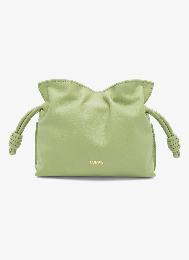 LOEWE Flamenco Mini sajūga soma no teļa ādas