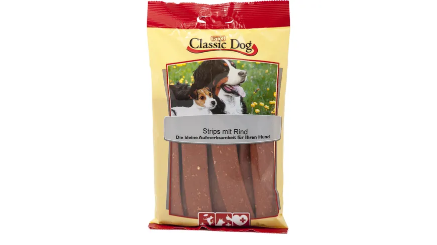 Classic Dog Hundesnack Strips mit Rind