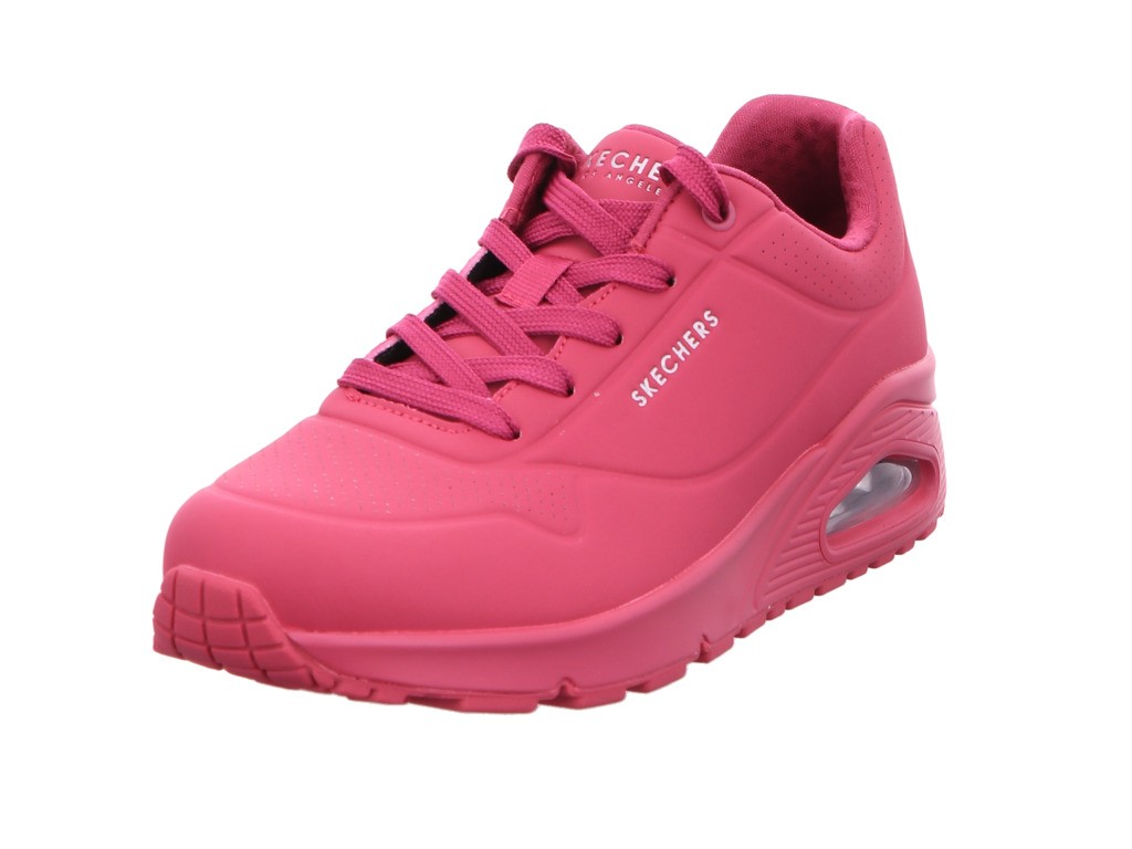 SKECHERS Freizeit Schnürer silber