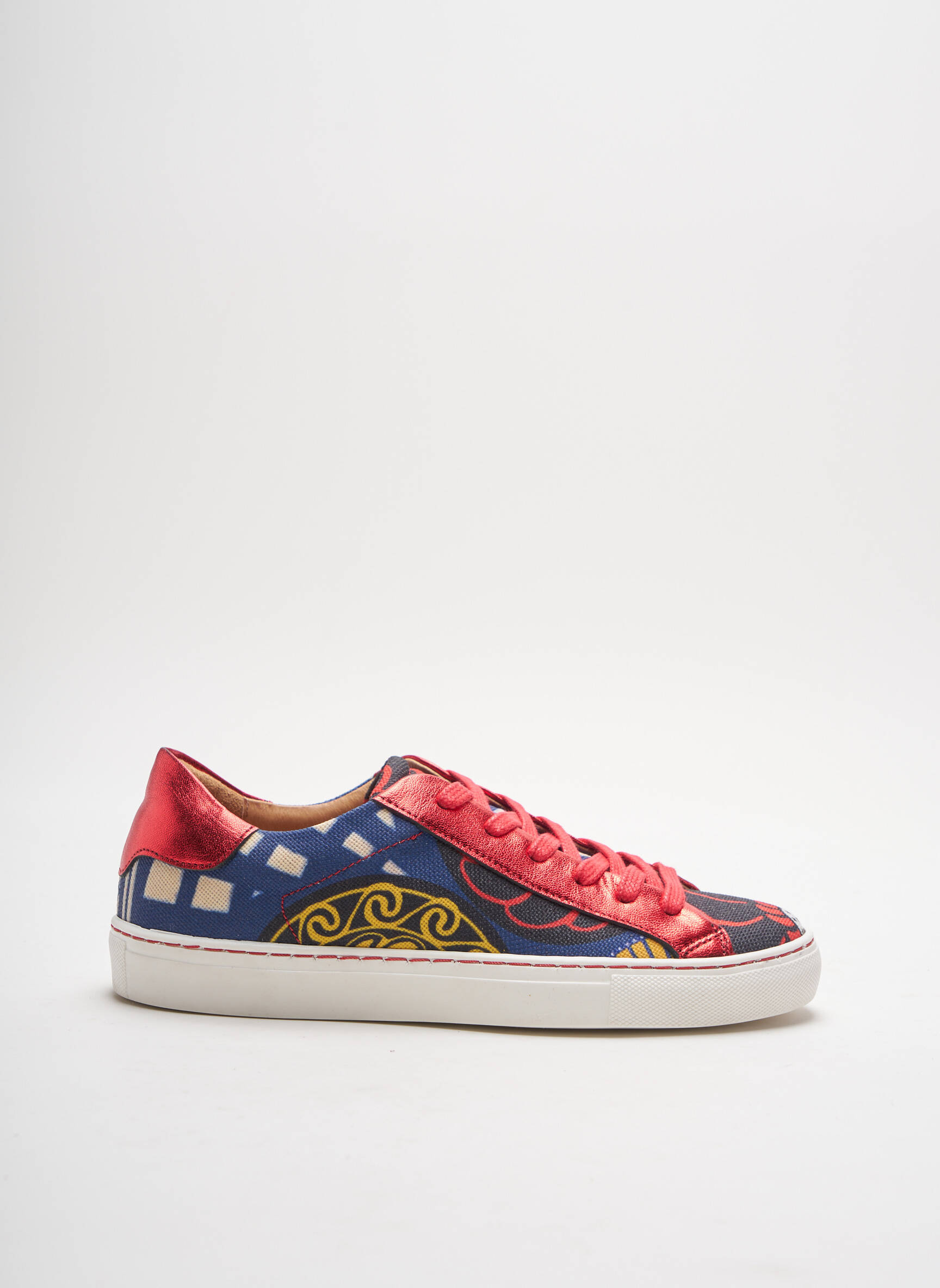 Santafe Baskets Femme couleur rouge