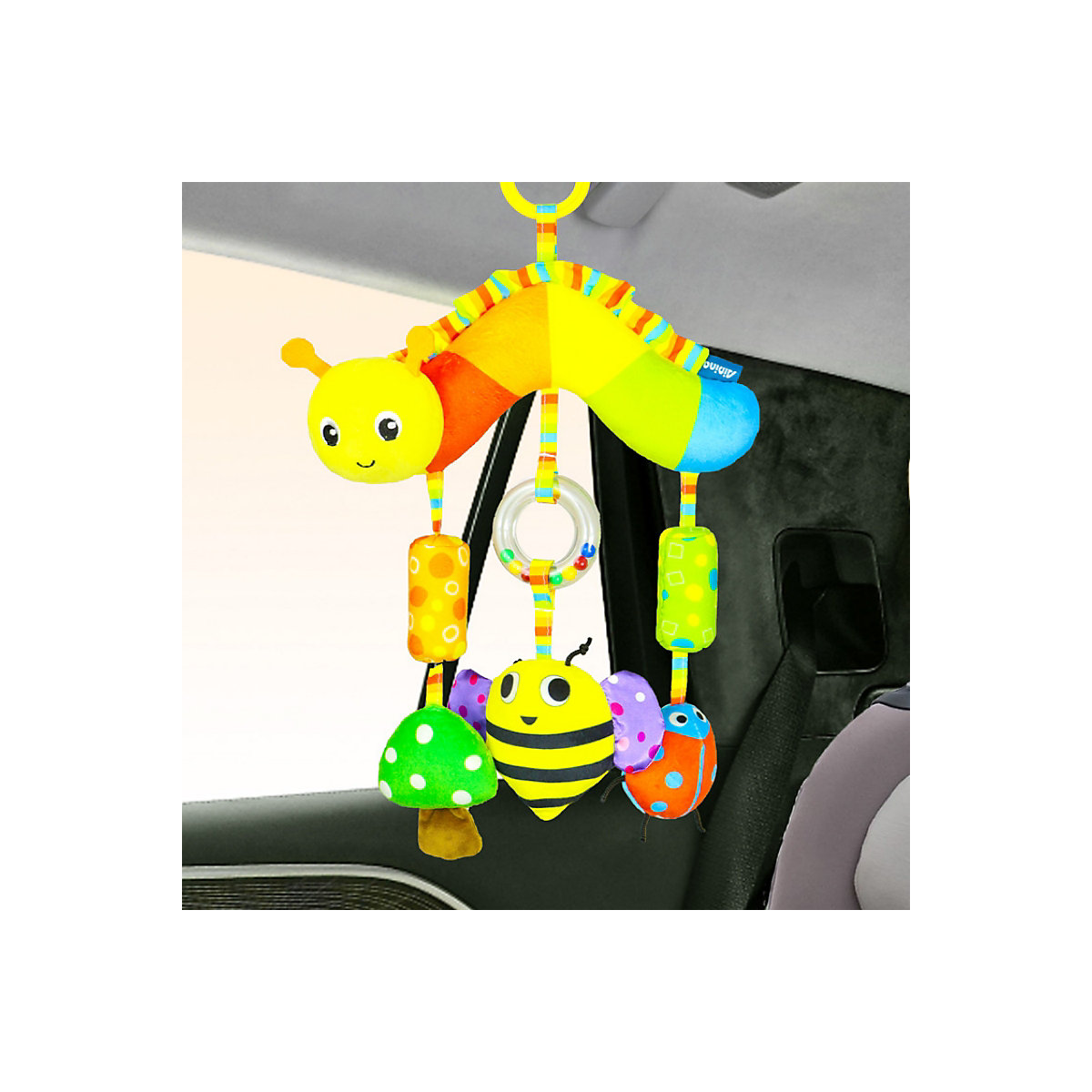 Cartoon Tier Windspiel Spielzeug Bunte Baby Auto hängen Spielzeug