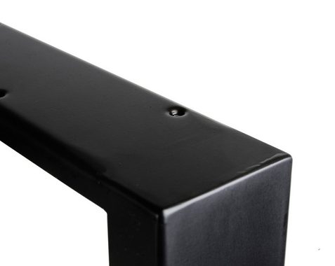 Köhko Tischbein 2er Set (1 Paar) Tischkufen& Tischbeine Tischuntergestell Möbelfüße