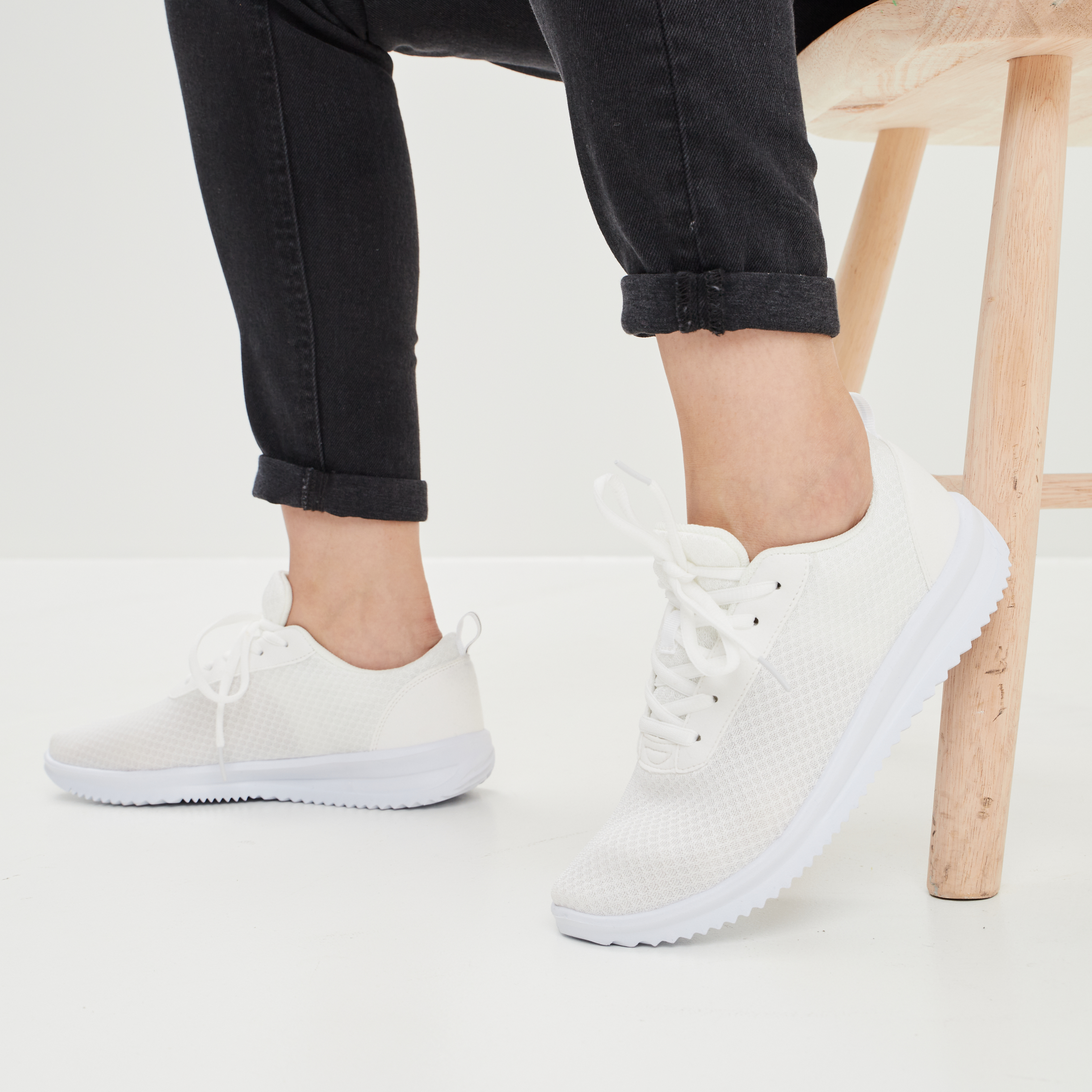 Runnings blanc femme | La Halle