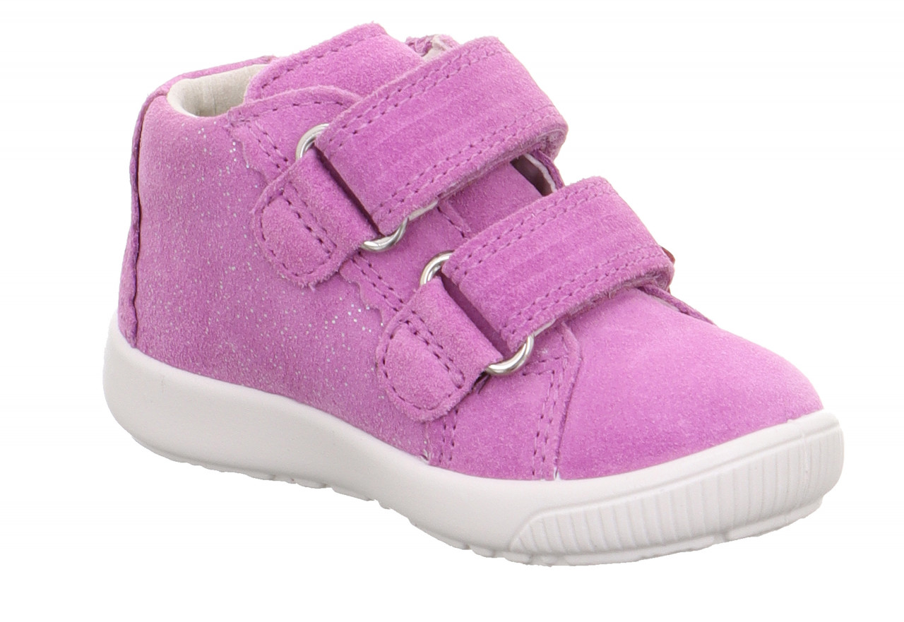 STARLIGHT - LilaSneaker low mit Klettverschluss