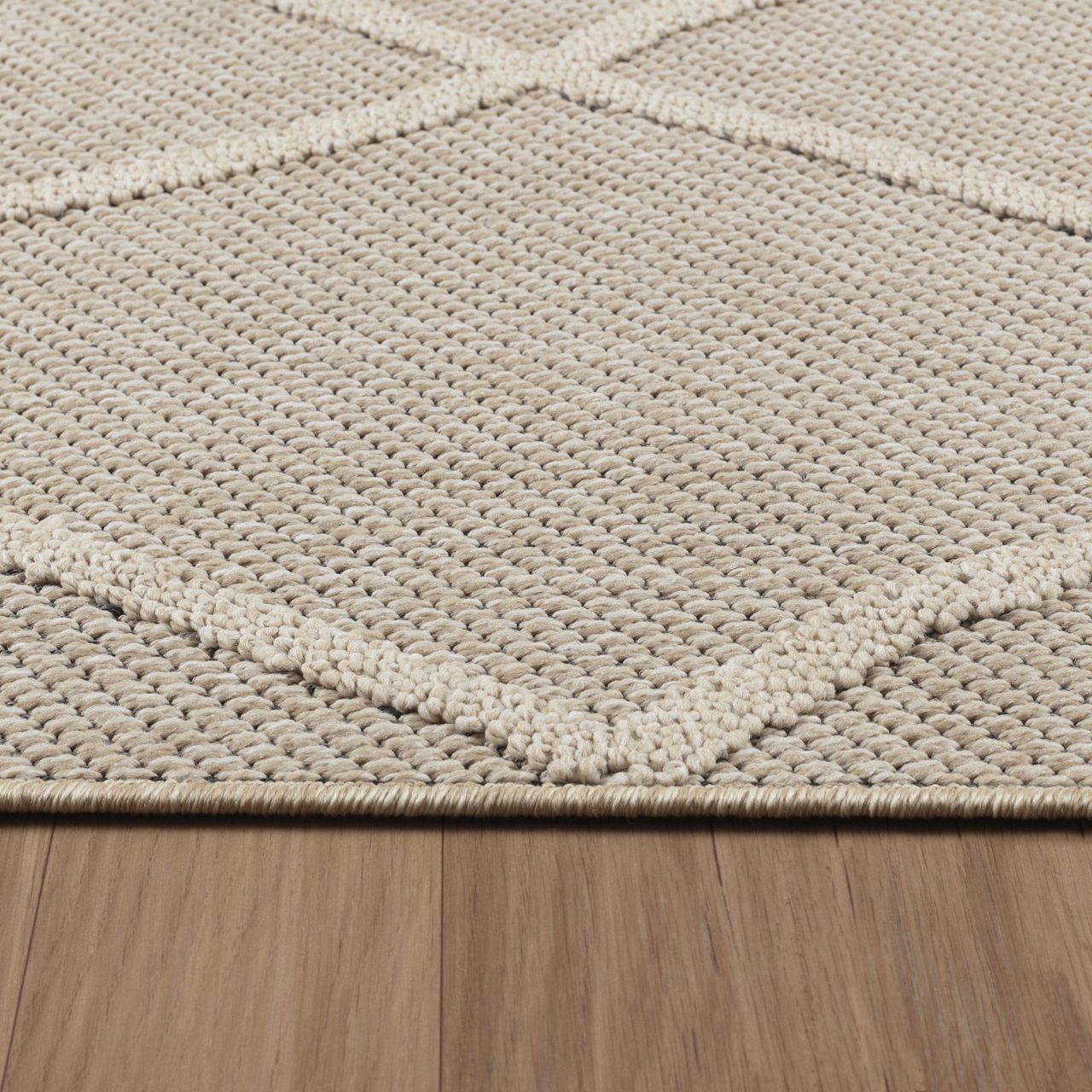 Ayyildiz Teppich, PATARA 4952, BEIGE, 80 x 250 cm