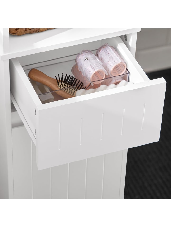 SoBuy Hochschrank in Weiß - (B)30 x (H)170 x (T)30cm günstig kaufen onesize