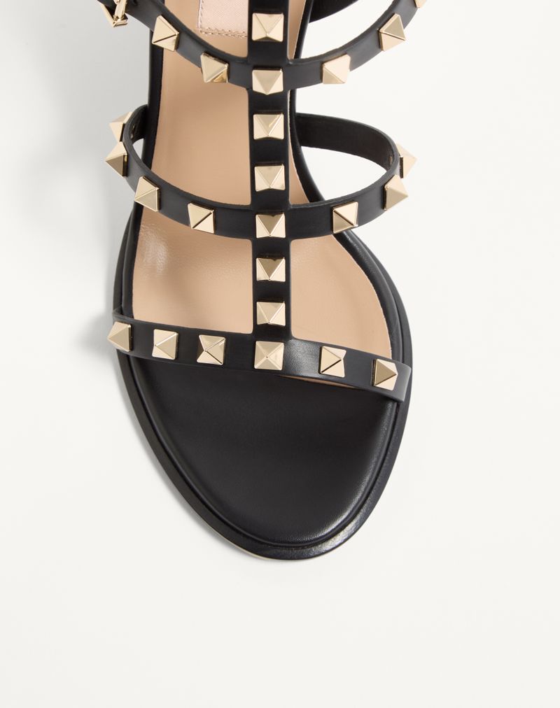 Sandália Rockstud com tiras de 90 mm