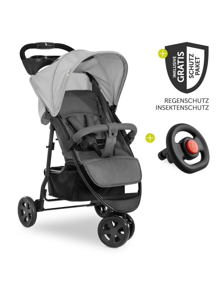 Hauck Buggy Citi Neo 3 inkl. XXL Zubehörpaket & in grau günstig kaufen onesize