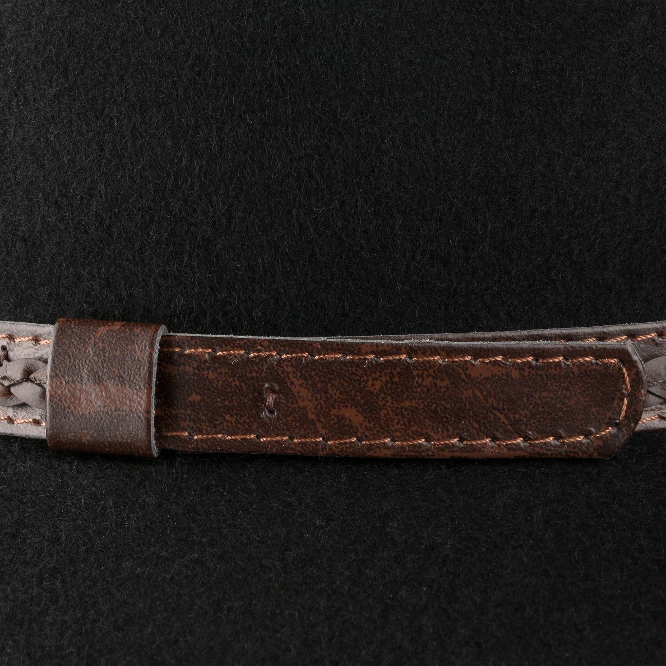 Lipodo Filzhut (1-St) Herrenhut mit Lederband, Made in Italy