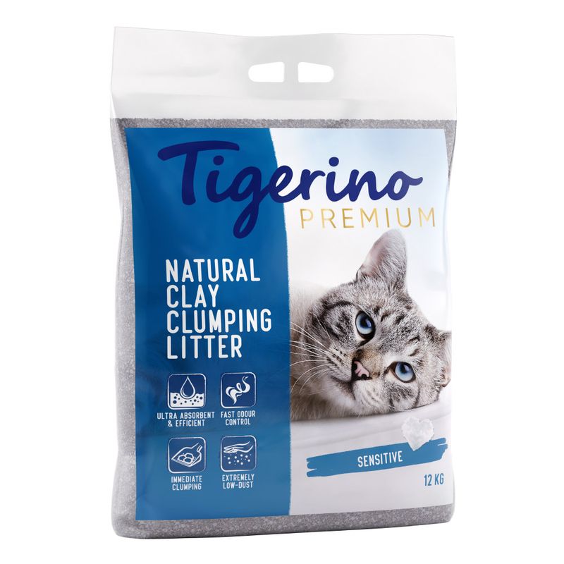 Tigerino Premium Katzenstreu 2 x 12 kg - Sparpaket