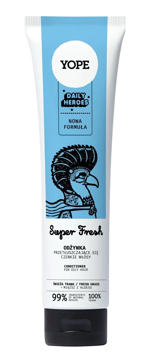 Yope Daily Heroes Super Fresh regenerator za masnu kosu