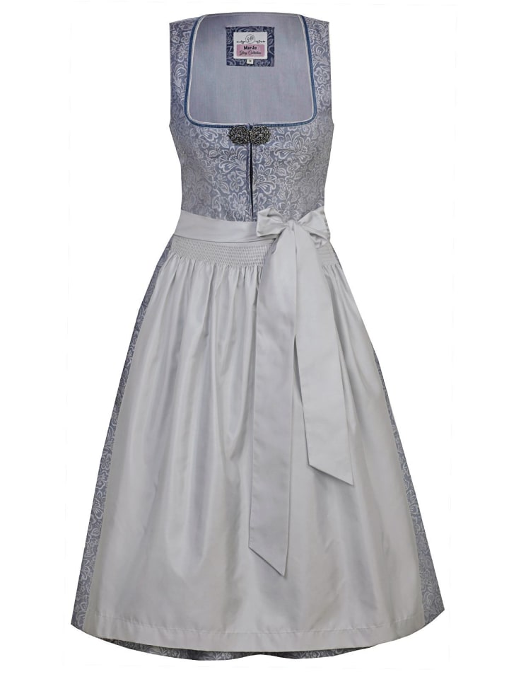 MarJo Midi Dirndl JESSICA in blau günstig kaufen