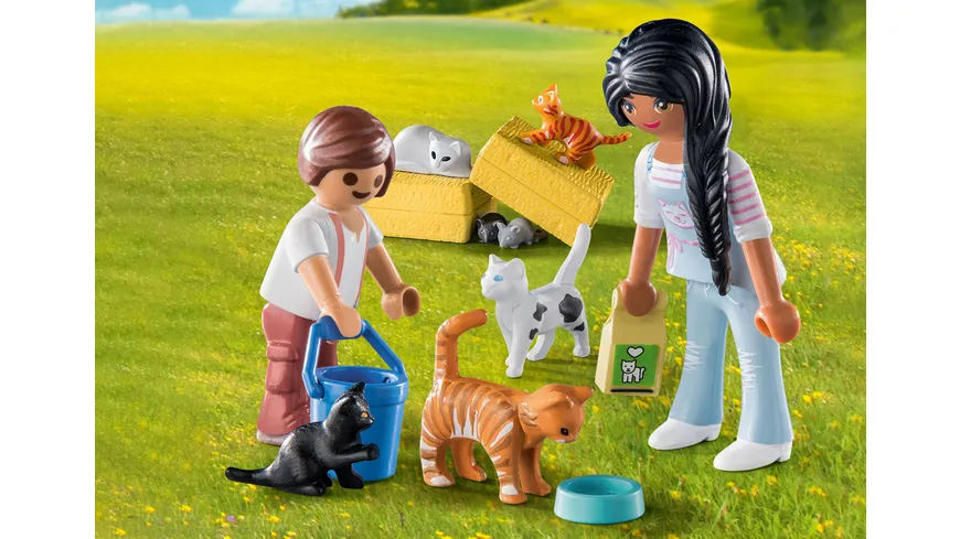 PLAYMOBIL 71309 - Country - Katzenfamilie