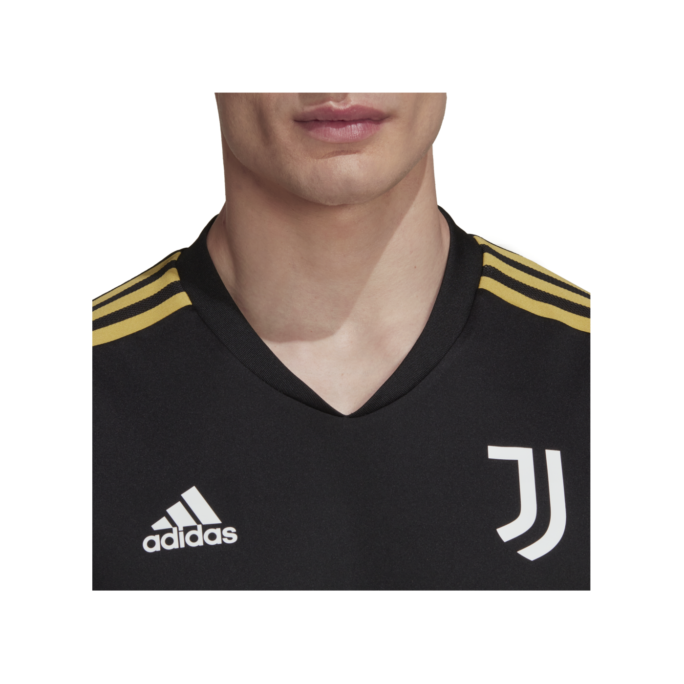 adidas Juventus Turin Trainingsshirt Schwarz
