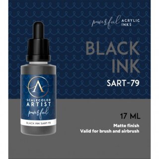 Artist Scale Color: Black Ink (20ml)