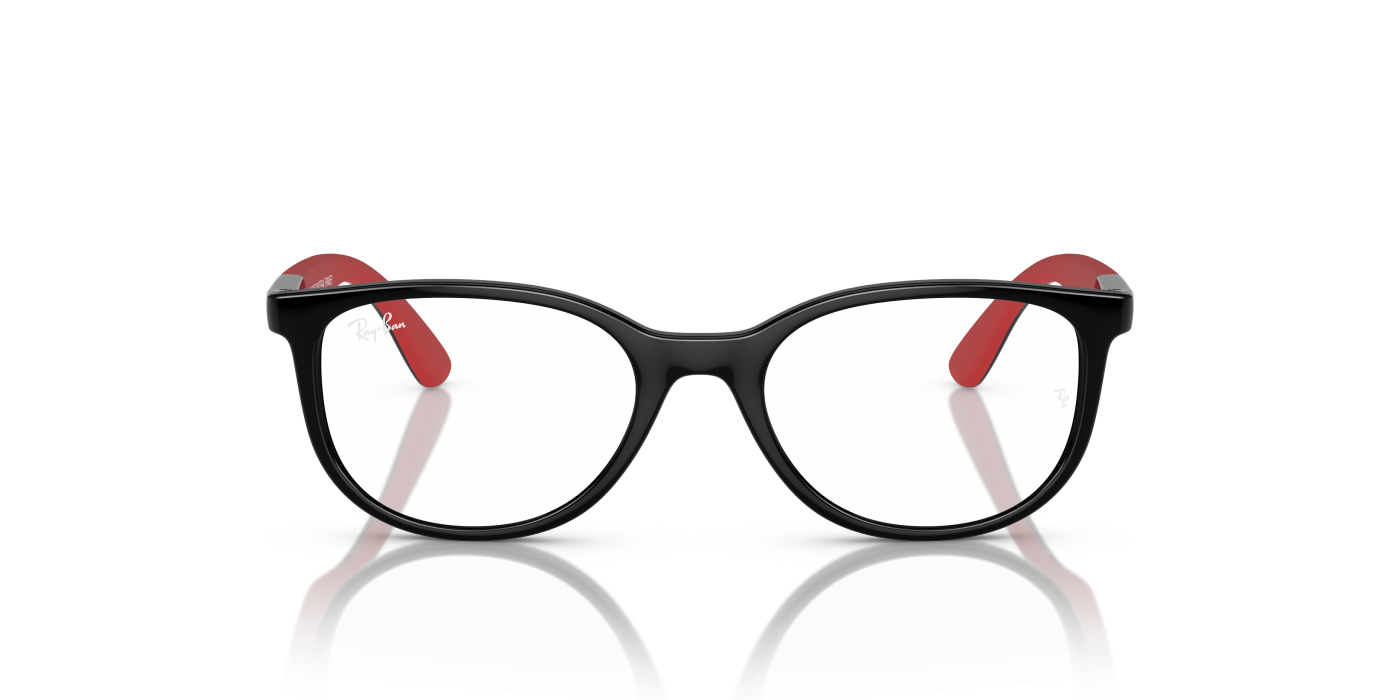 RB1622 OPTICS KIDS BIO-BASED - Negru lucios pe roșu