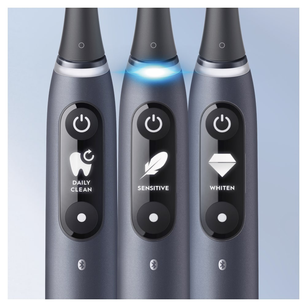 oral-b ORAL B iO BAD ELECT. iO 7 - Lot de 2 BAD BROSSES A DENTS ELECTRIQUES RECHARGEABLES
