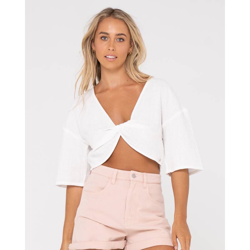 RUSTY SOMEWHERE TWISTED REVERSIBLE TOP 2-in-1 Top Damen