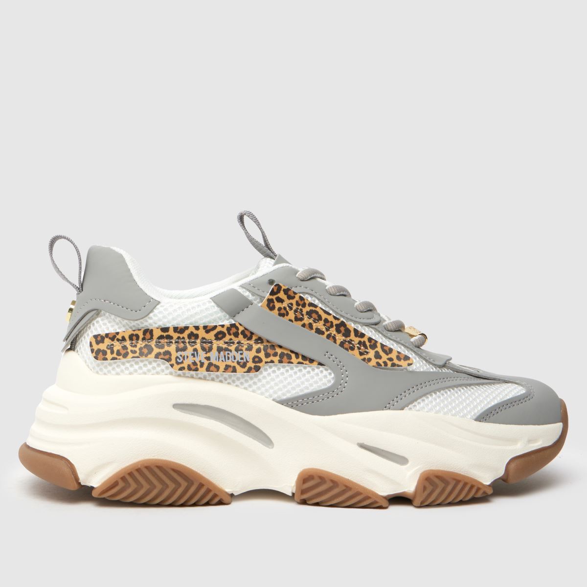 Tenisky Steve Madden Possession e v šedé multifunkční barvě