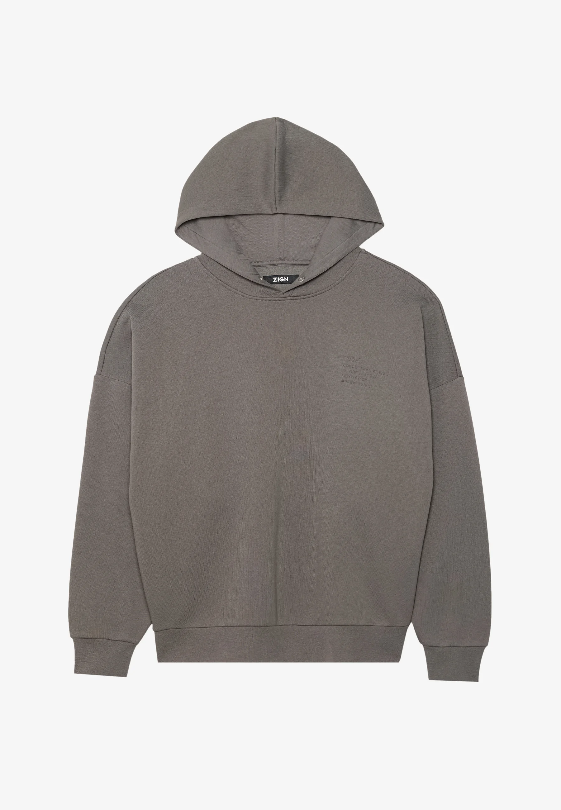 Sudadera con capucha extragrande Zign Studio
