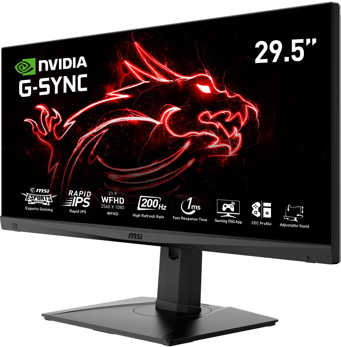 MSI Optix MAG301RF Gaming-LED-Monitor (75 cm/29,5 