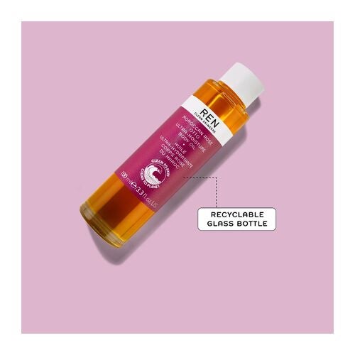 REN Moroccan Rose Otto Ultra-Moisture tělový olej 100 ml