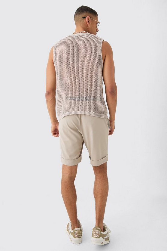 Oversize Tanktop mit Naht-Detail