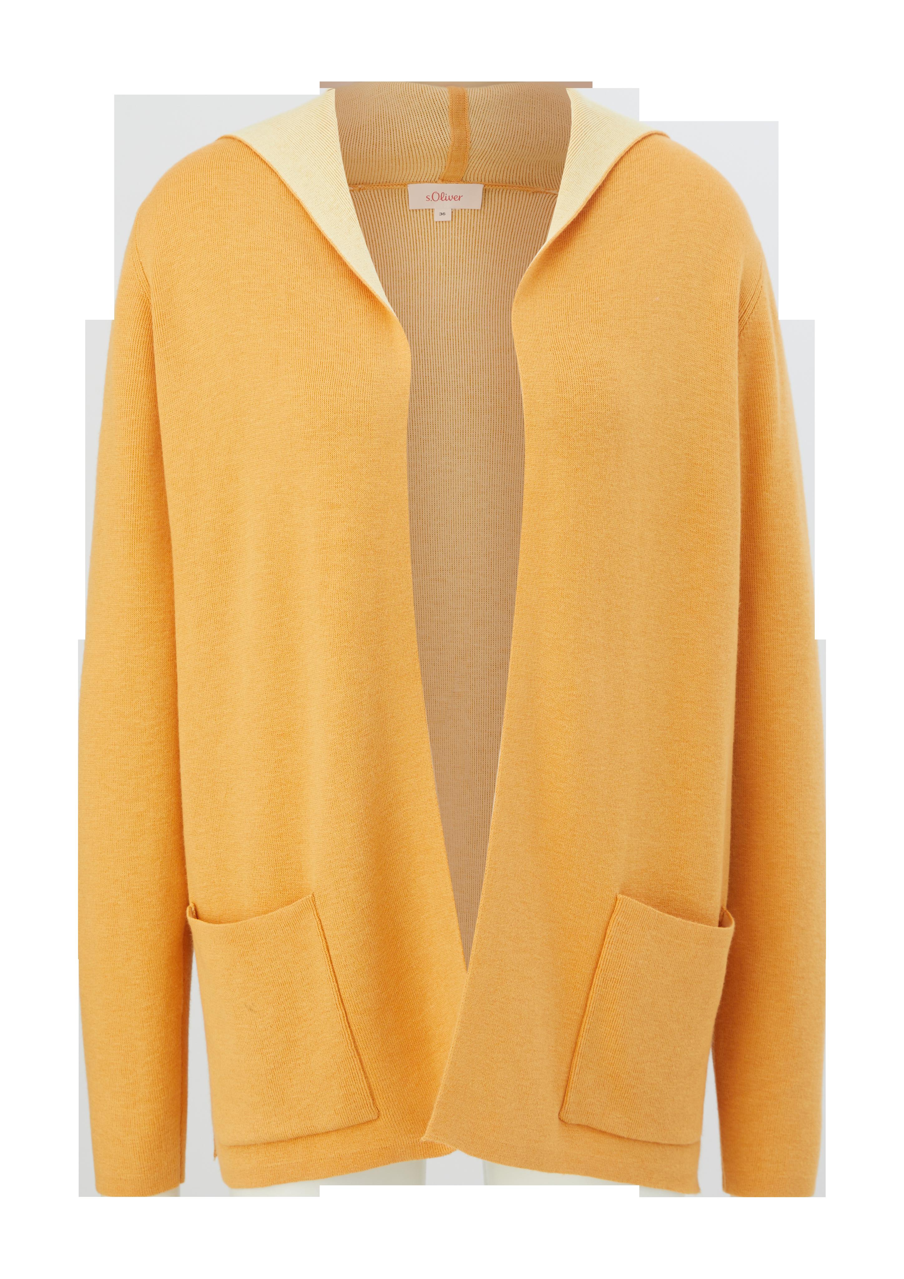 Strickjacke mit Kapuze  2126992-17X5