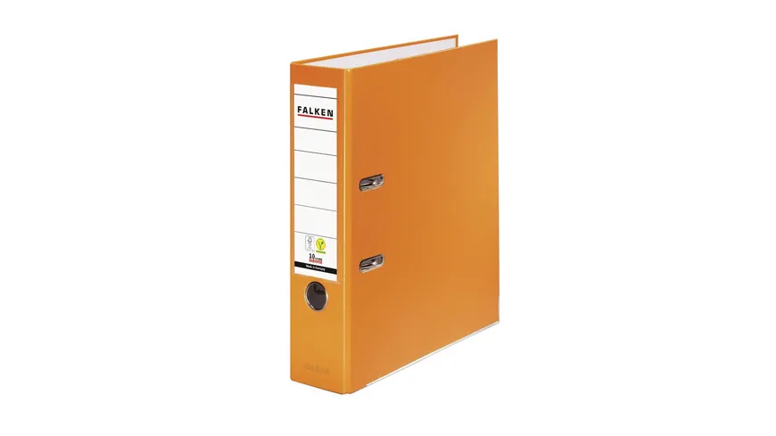 Ordner PP A4 8cm orange