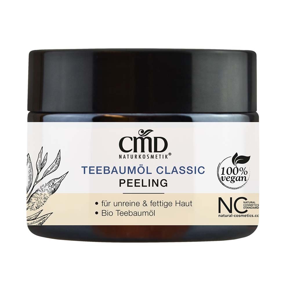 Teebaumöl - Peelingcreme mit Heilerde 50g