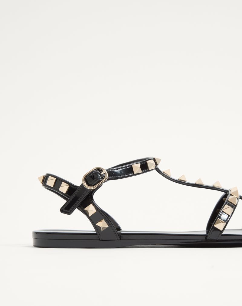 Sandália de borracha Rockstud Low